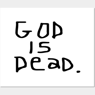 "God is Dead" Original T Posters and Art